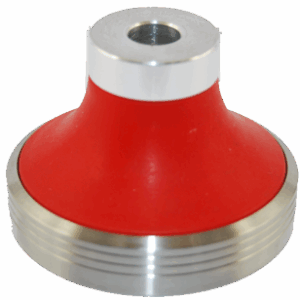 Stainless Steel Base + Red Cone